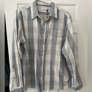 Men’s brand new light linen button down NWT